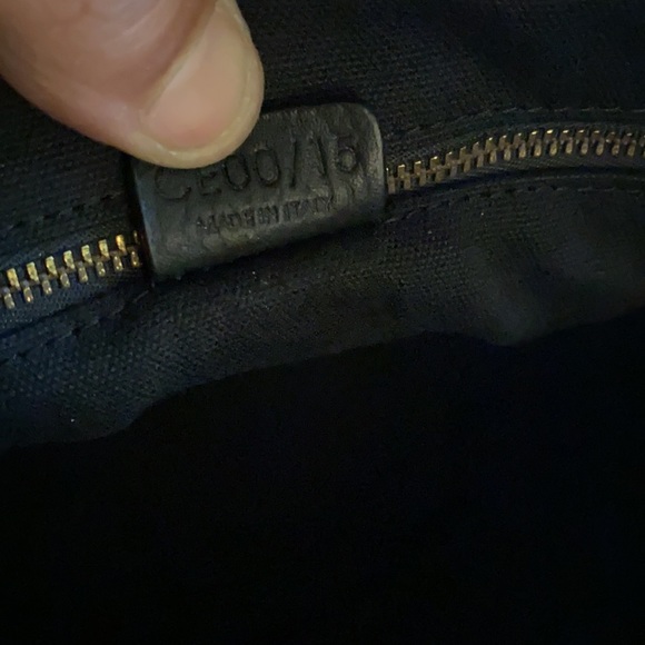 Authentic Celine black leather Boogie bag made Italy vintage - Picture 13 of 14